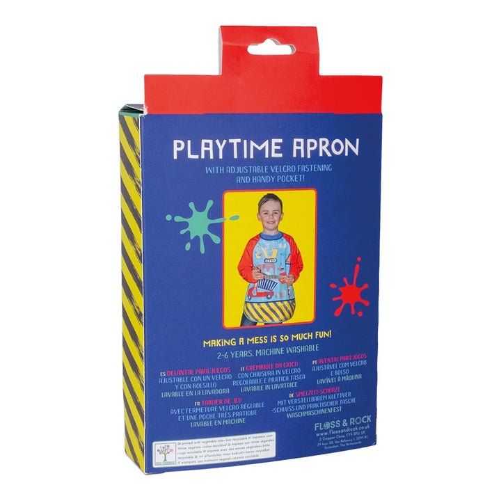 Floss & Rock Playtime Apron - Construction