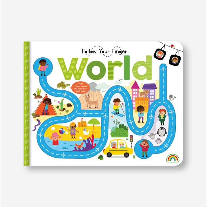 Follow Your Finger World Board Book