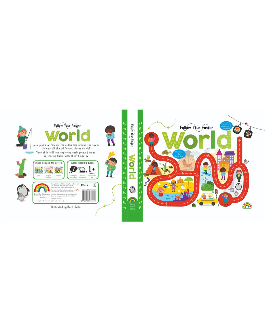 Follow Your Finger World Board Book