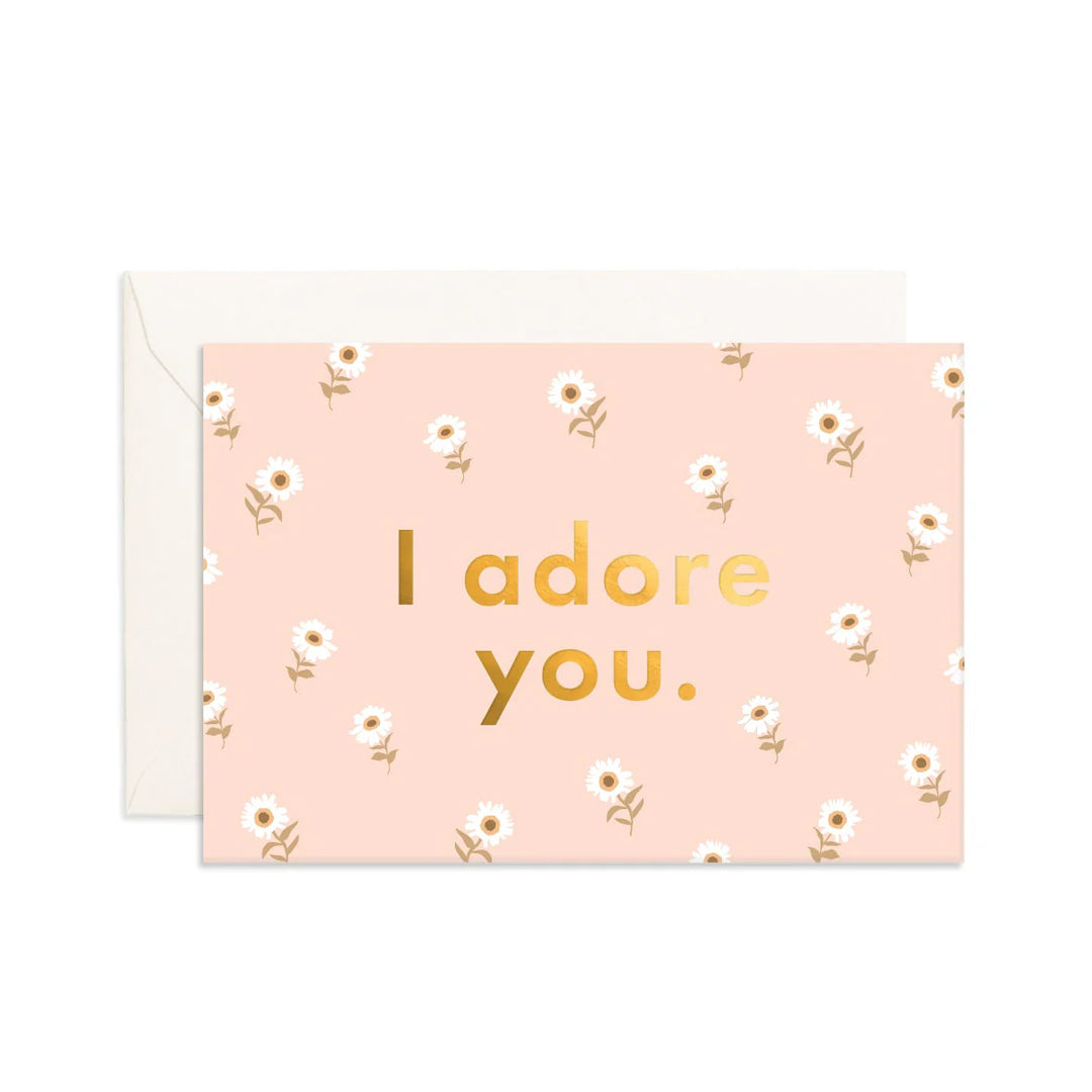 Mini Greeting Card - Adore You