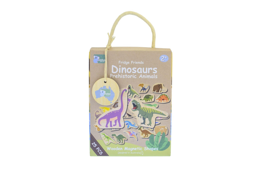 Fridge Friends 25 Piece Magnet Set - Dinosaurs & Prehistoric Animals