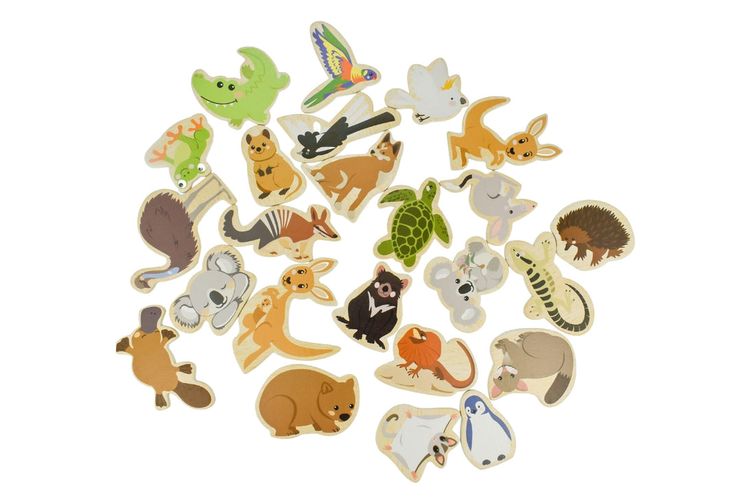 Fridge Friends 24 Piece Magnet Set - Australian Animals