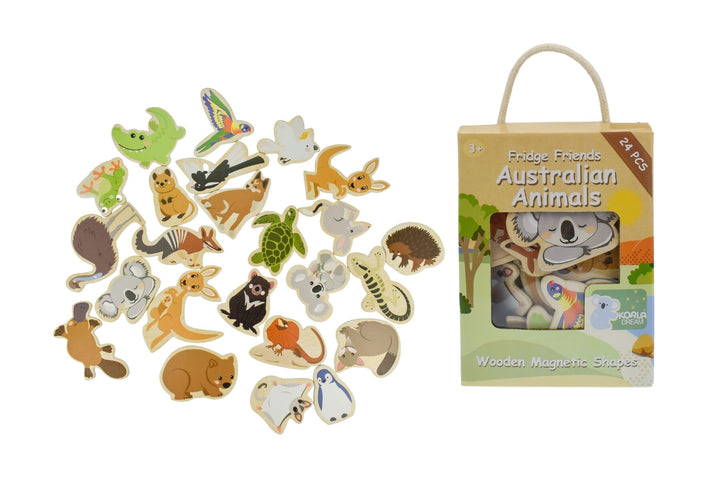 Fridge Friends 24 Piece Magnet Set - Australian Animals