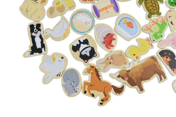 Fridge Friends 35 Piece Magnet Set - Pets