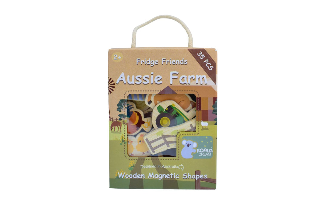 Fridge Friends 35 Piece Magnet Set - Aussie Farm