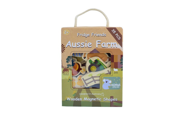 Fridge Friends 35 Piece Magnet Set - Aussie Farm