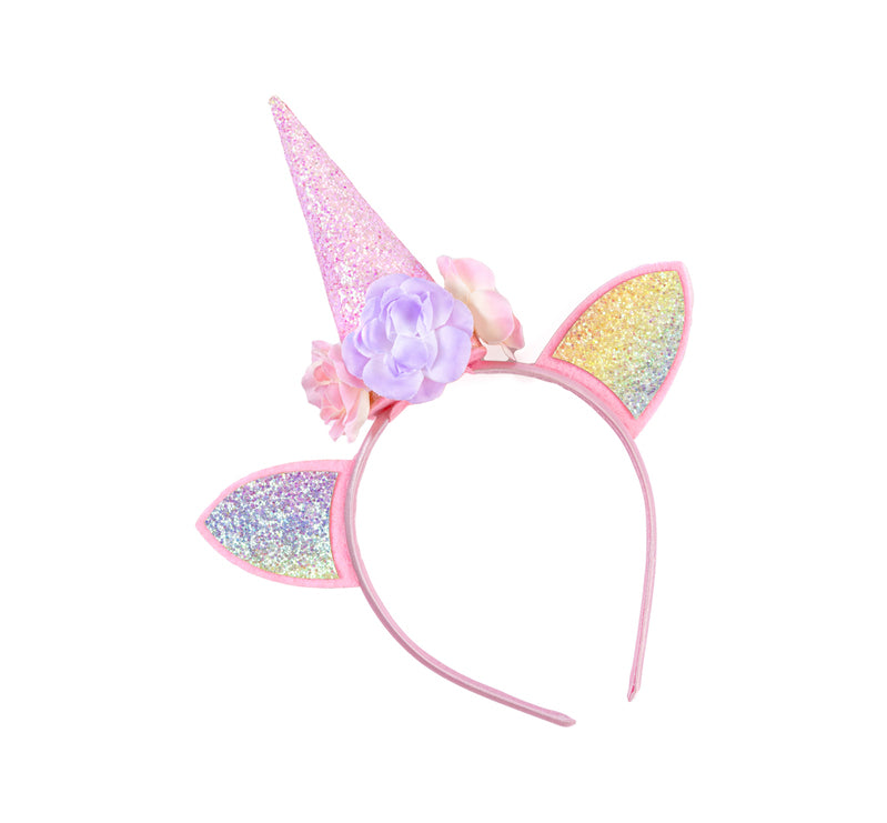 Rainbow Unicorn Cape & Headband | Size 4-6