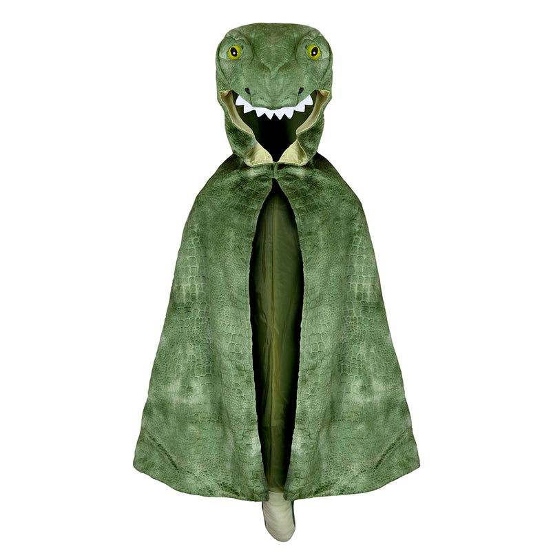 T-Rex Hooded Cape Costume | Size 4-5