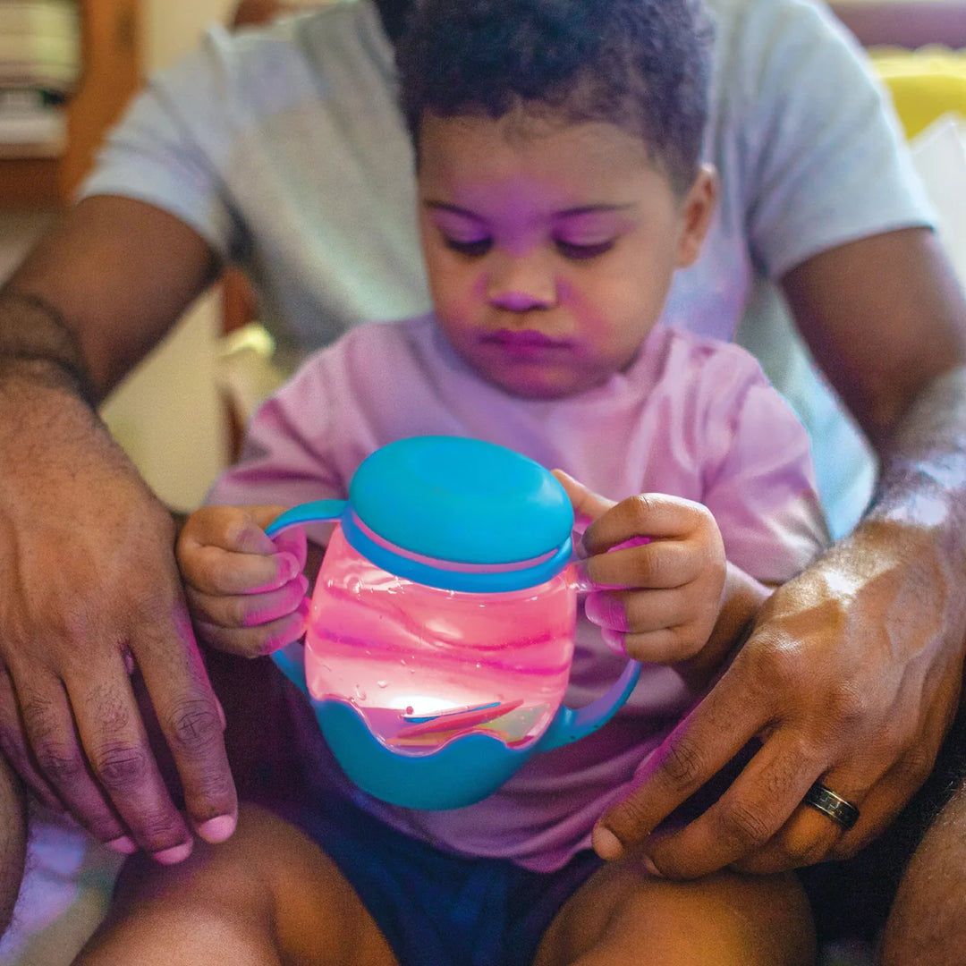 Glo Pal Mini Sensory Play Jar - Blue