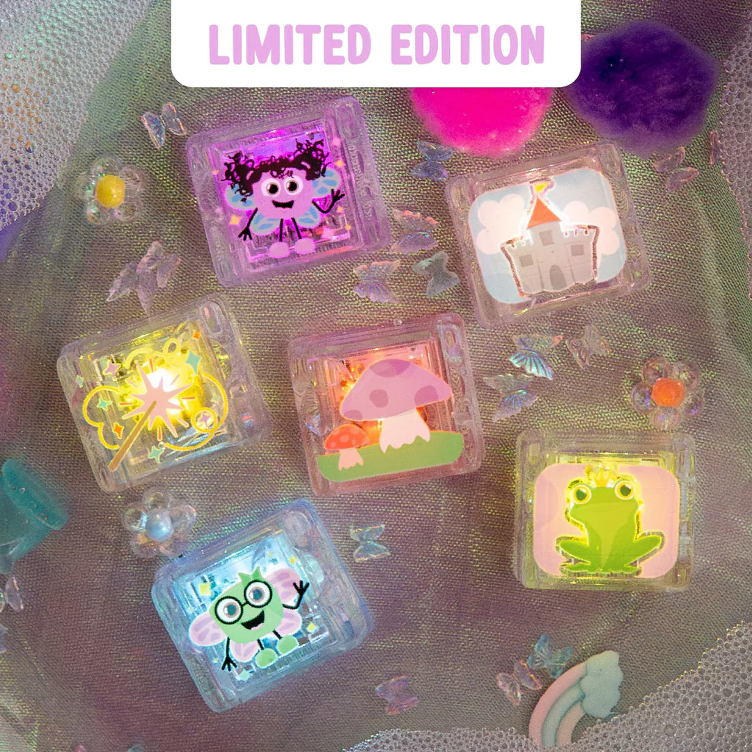 Glo Pals Light-up Sensory Cubes 6-Pack Fairy Gift Set