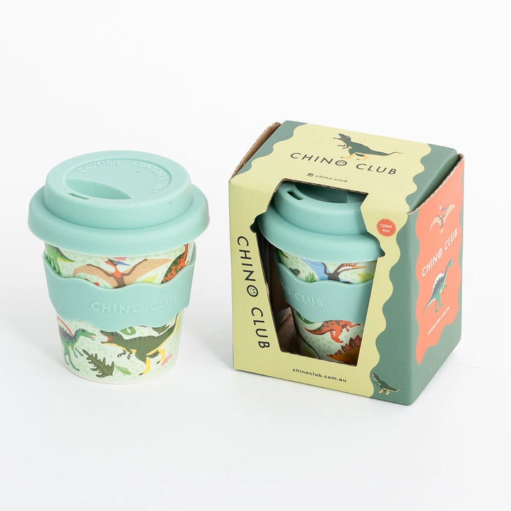 Green Dino Babychino Cup 120ml