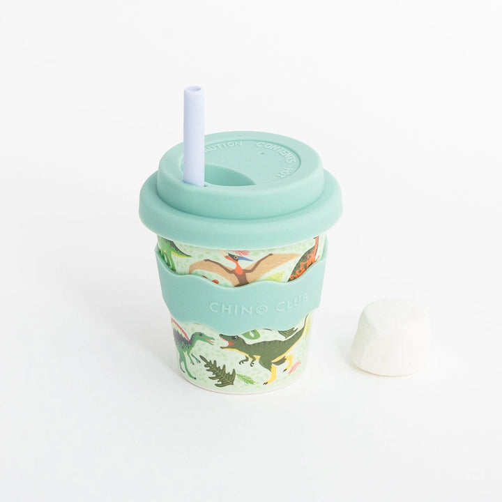 Green Dino Babychino Cup 120ml