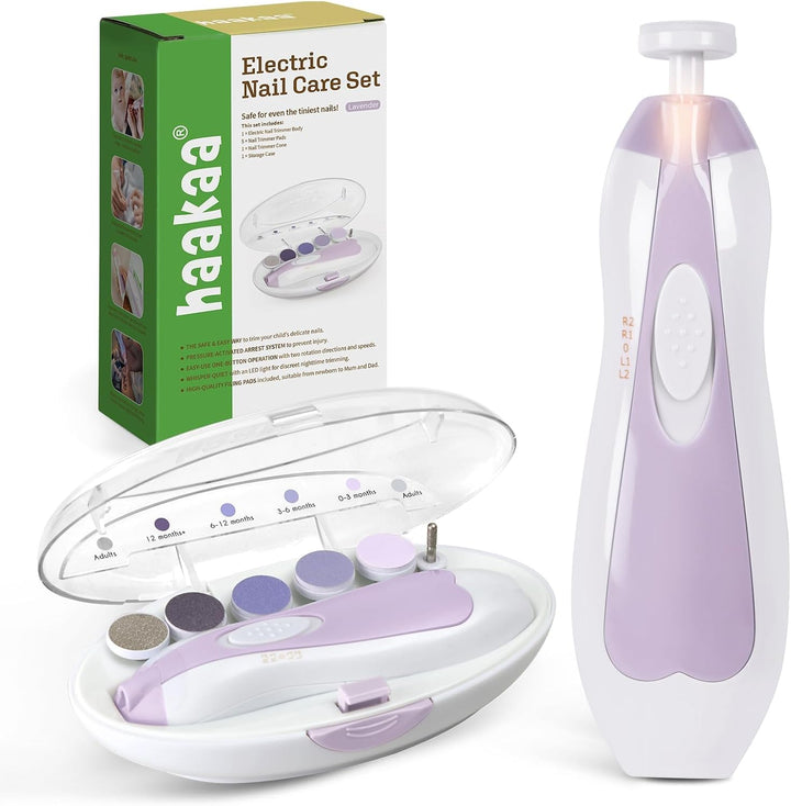 Haakaa Baby Nail Care Set - Lavender