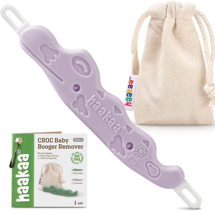Haakaa CROC Baby Dual-Ended Ear & Nose Cleaner