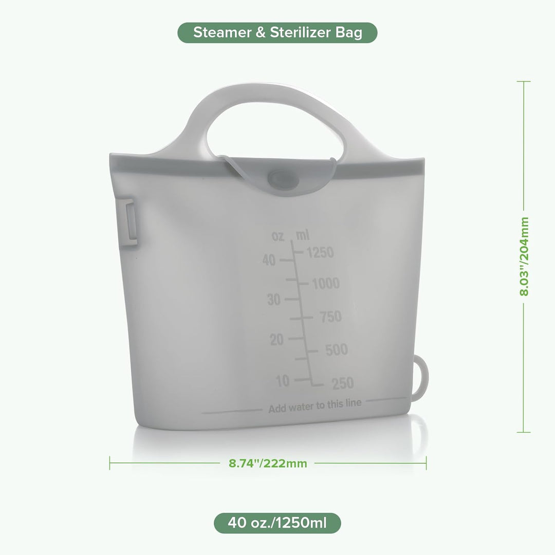Haakaa Silicone Microwave Steam Steriliser Bag 1500ml