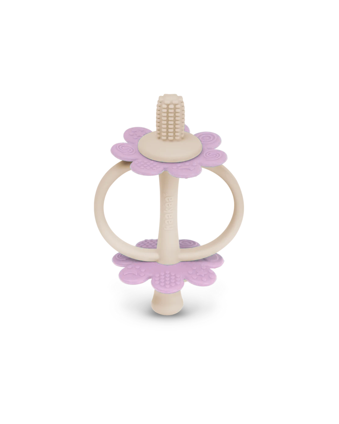 Haakaa Silicone Twin Flower Teether - Assorted