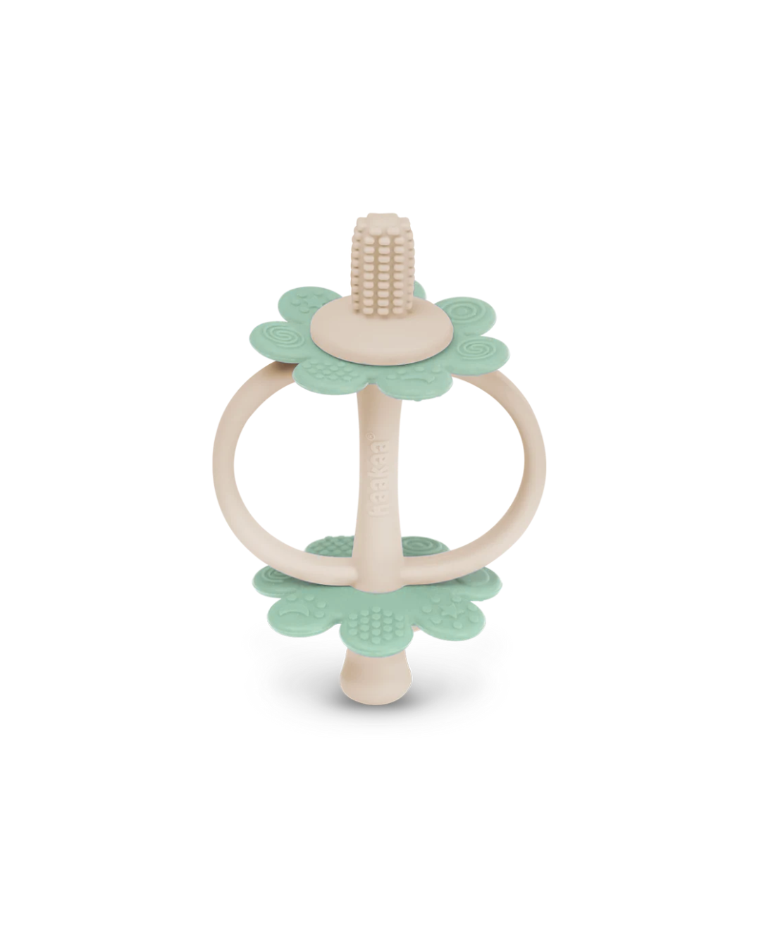 Haakaa Silicone Twin Flower Teether - Assorted