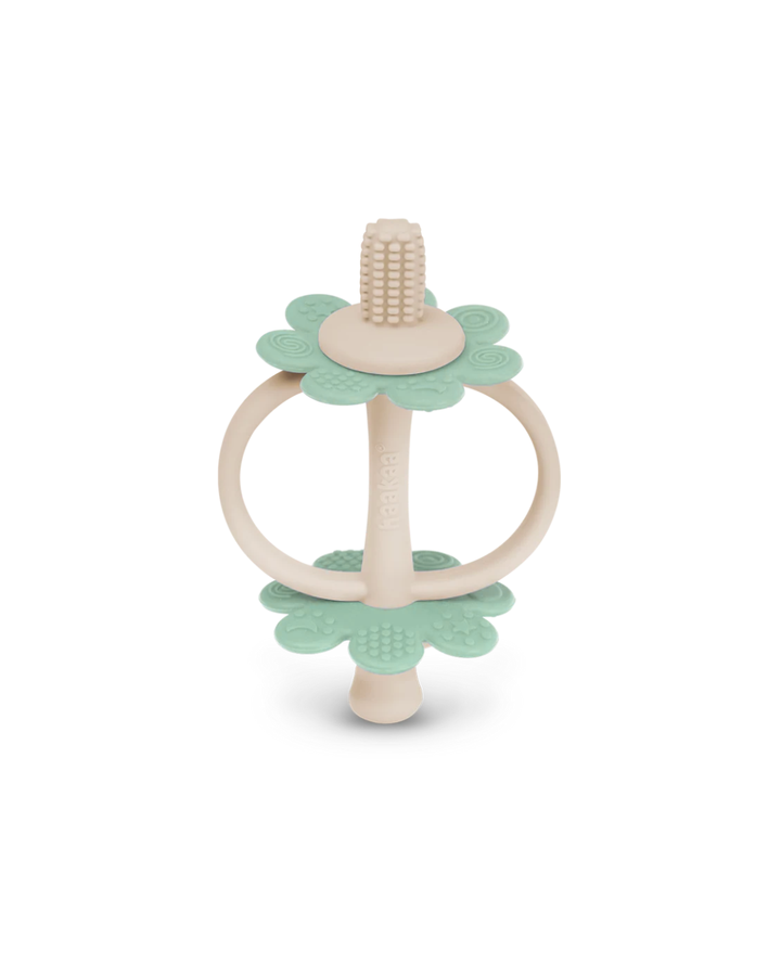 Haakaa Silicone Twin Flower Teether - Assorted