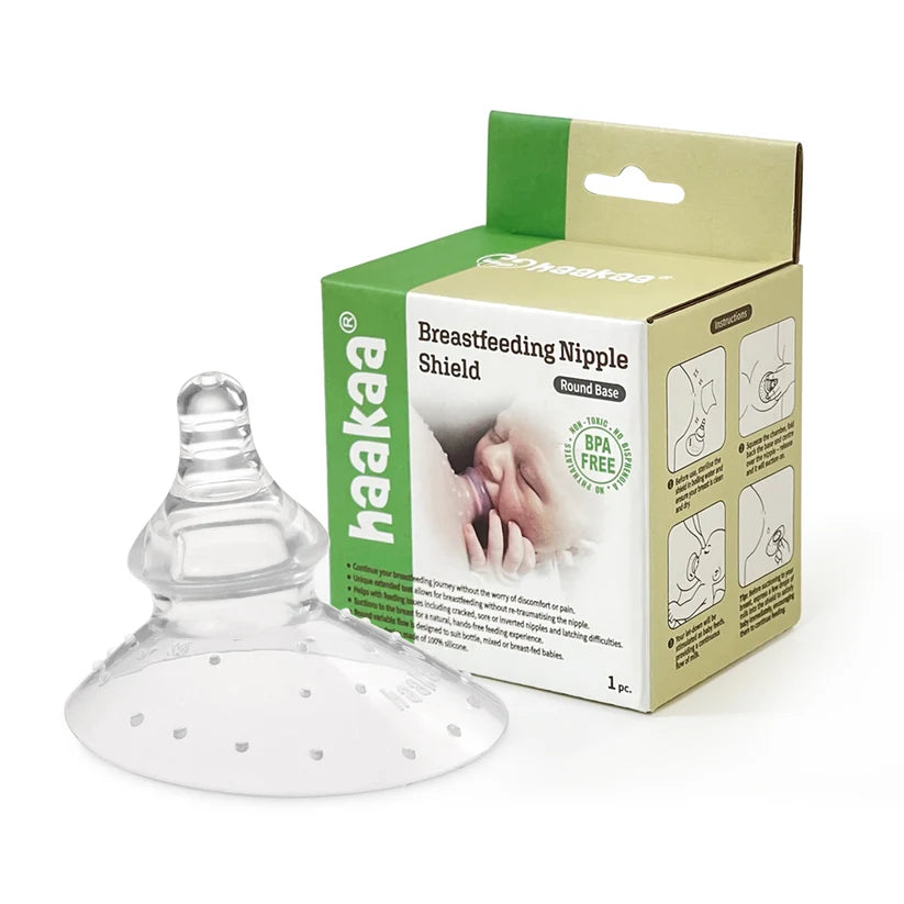 Haakaa Breastfeeding Nipple Shields - Assorted