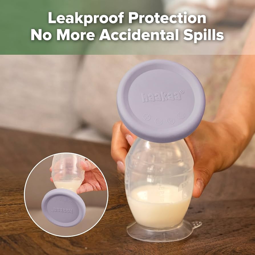 Haakaa Silicone Breast Pump Cap - Assorted