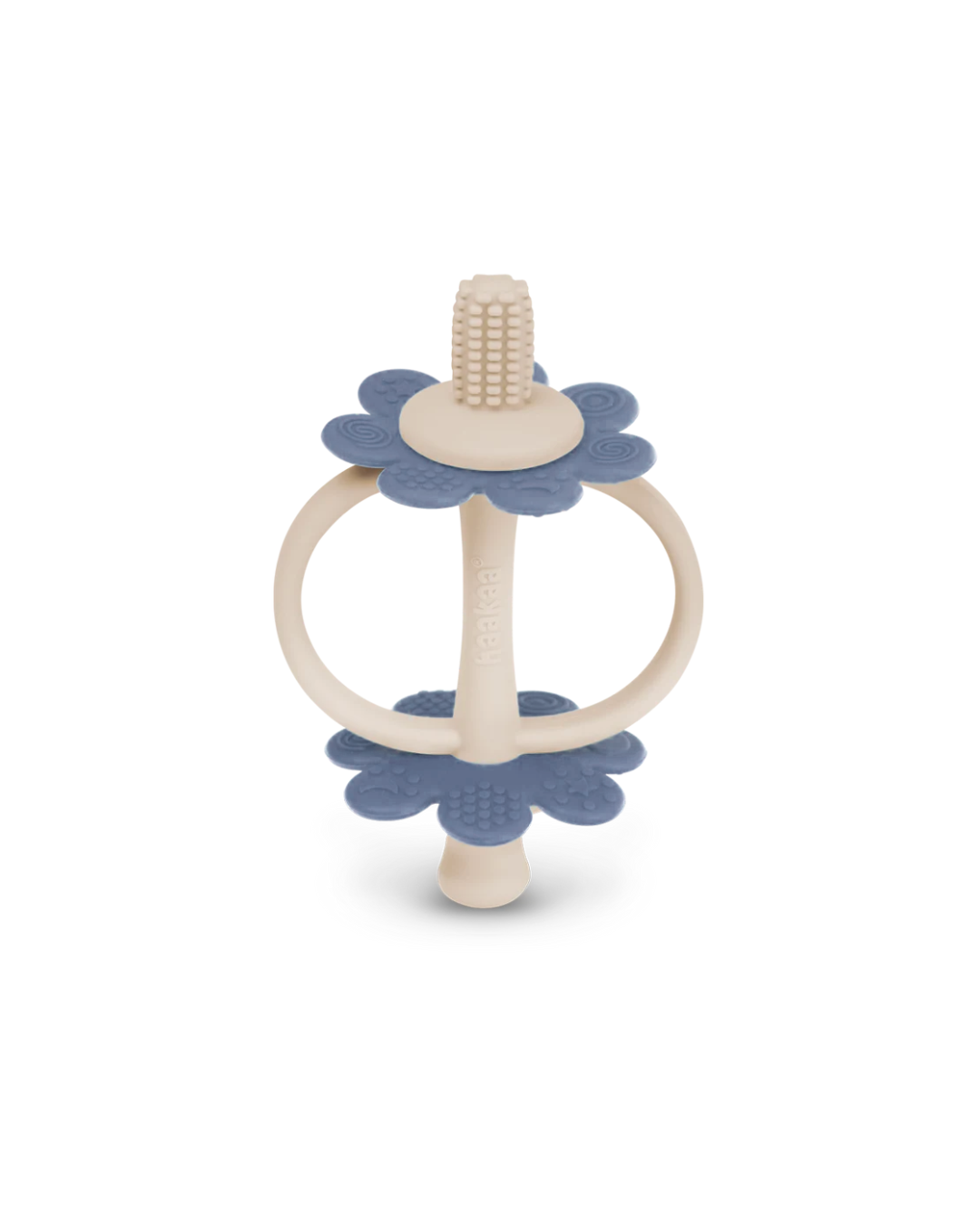 Haakaa Silicone Twin Flower Teether - Assorted