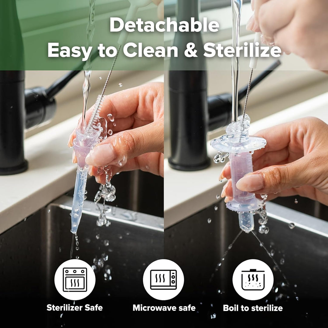 Haakaa SqueezieDose Silicone Dispenser Set