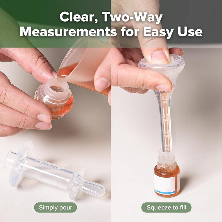 Haakaa SqueezieDose Silicone Dispenser Set