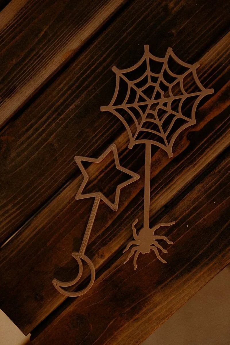 Halloween Magic Moon & Star Bubble Wand