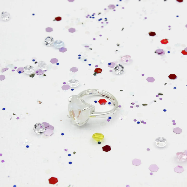 Lauren Hinkley Heart of the Ocean Sparkle Ring with Shell Giftbox