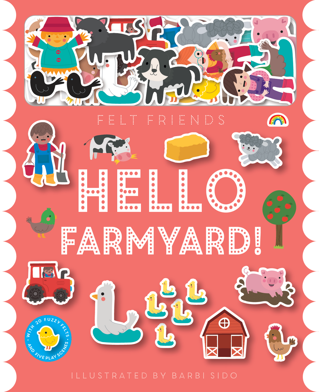 Hello Farmyard Felt Friends Activity Book