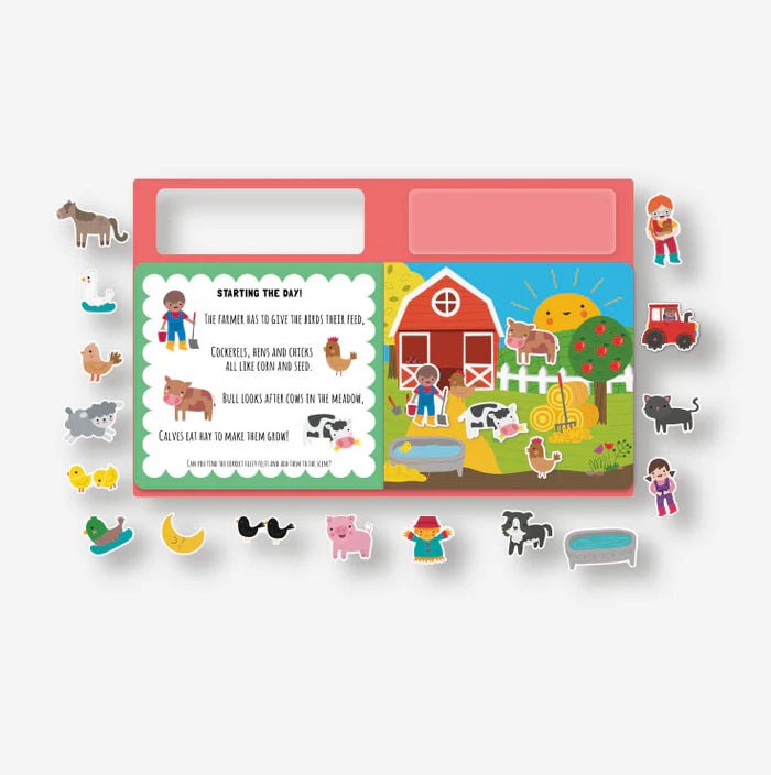 Hello Farmyard Felt Friends Activity Book