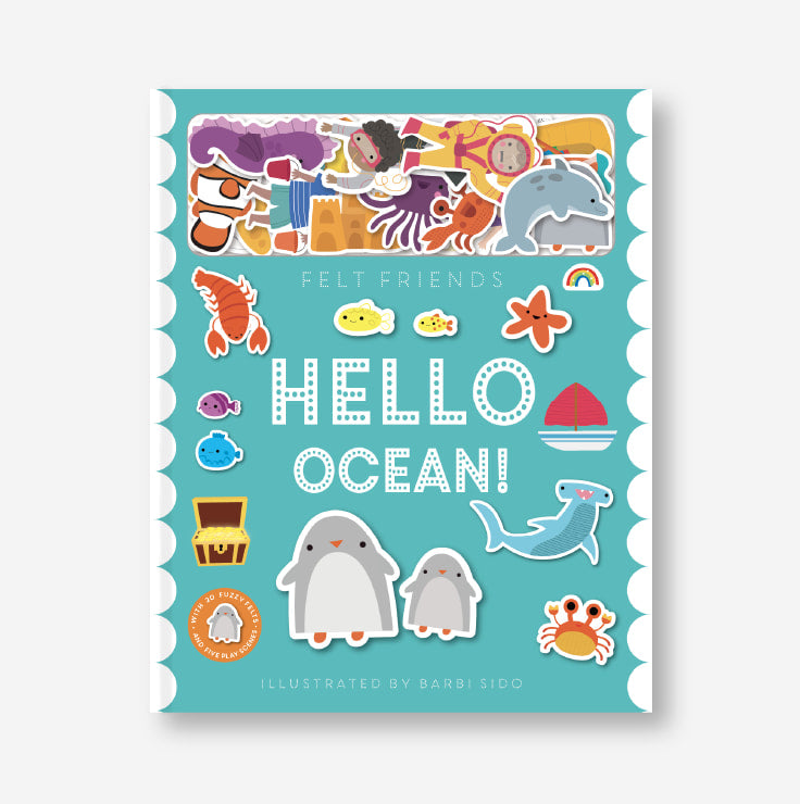 Hello Ocean Felt Friends Activity Book