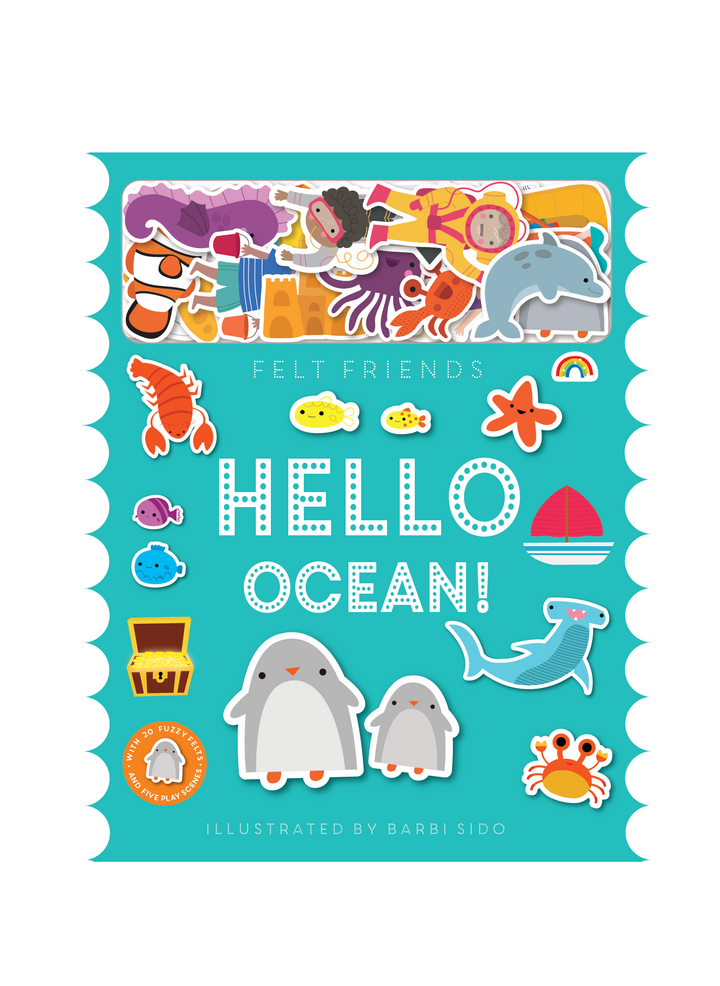 Hello Ocean Felt Friends Activity Book