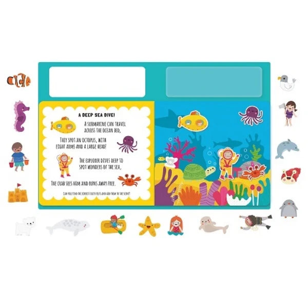 Hello Ocean Felt Friends Activity Book