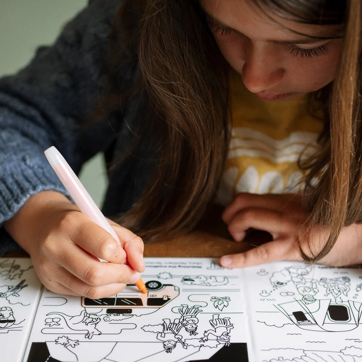 G'day Australia Tales - Reusable Colouring Book