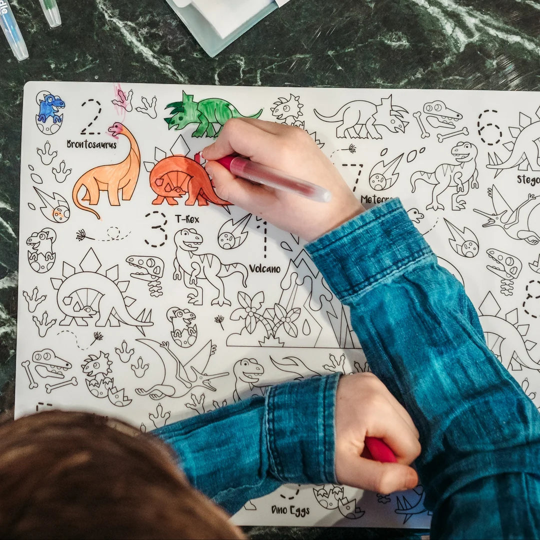 DinoRoar Classic Colouring & Doodle Mat