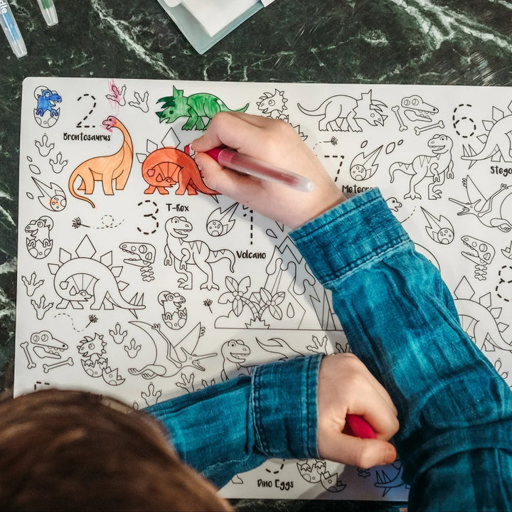 DinoRoar Classic Colouring & Doodle Mat