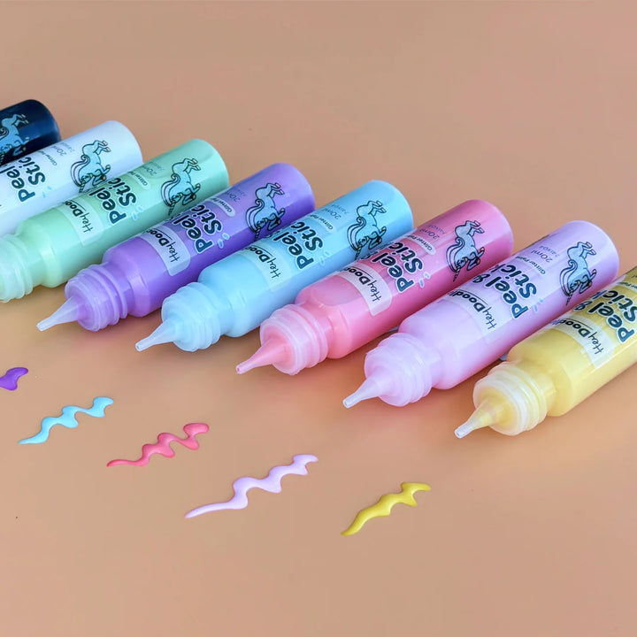 Peel & Stick Glitter Paint 8 Pack