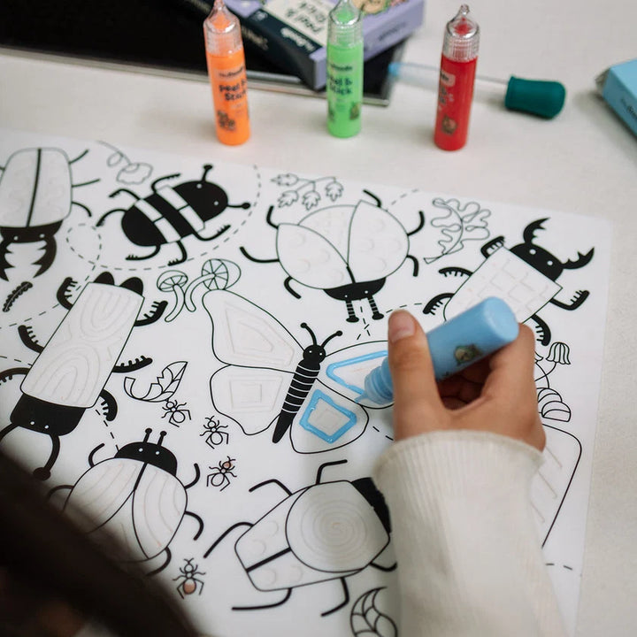 Peel & Stick Bright Paint 8 Pack