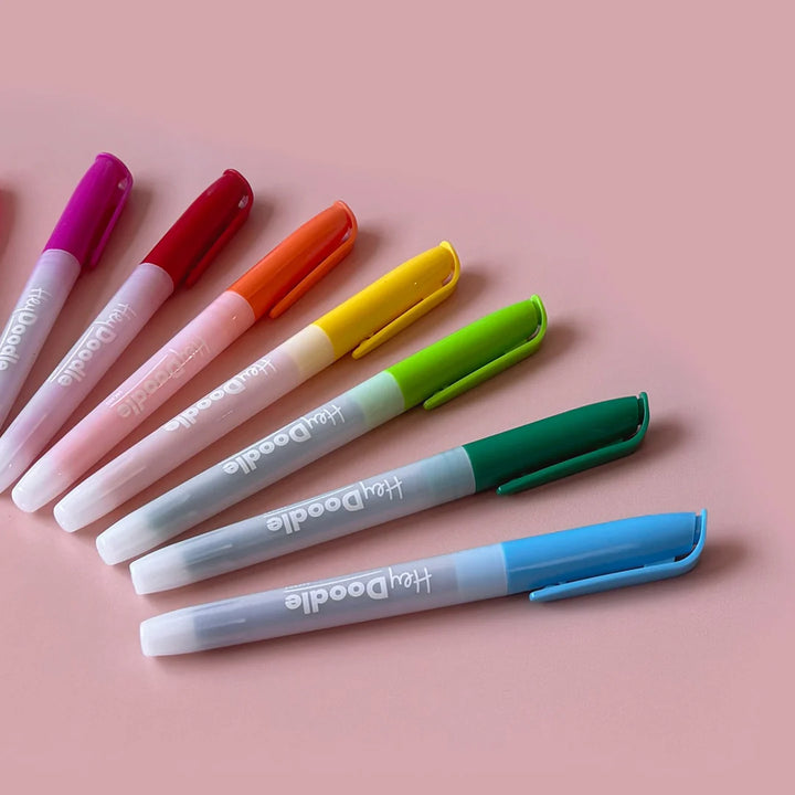 Hey Doodle Standard Colour Marker 12 Pack