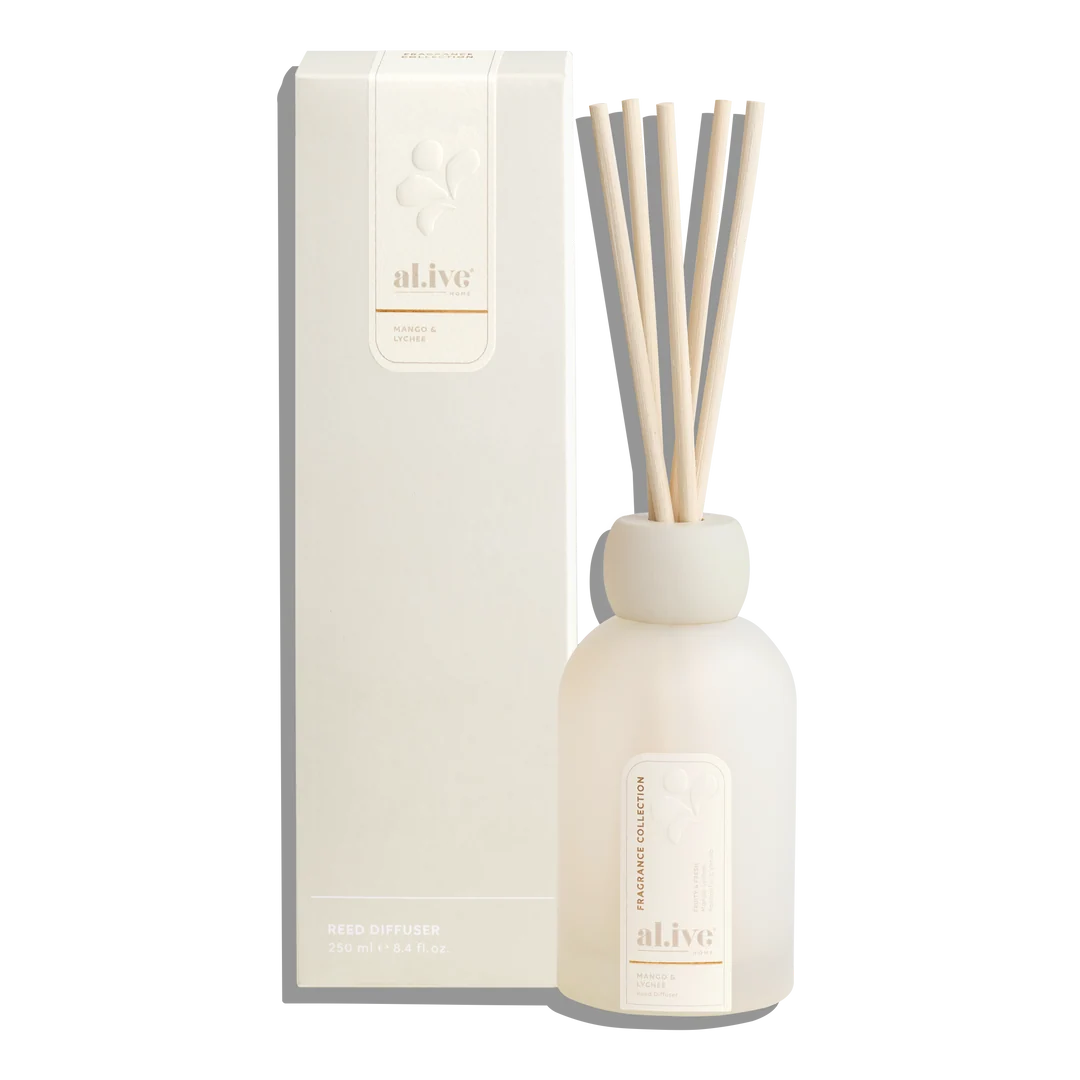 al.ive Reed Diffuser - Mango & Lychee