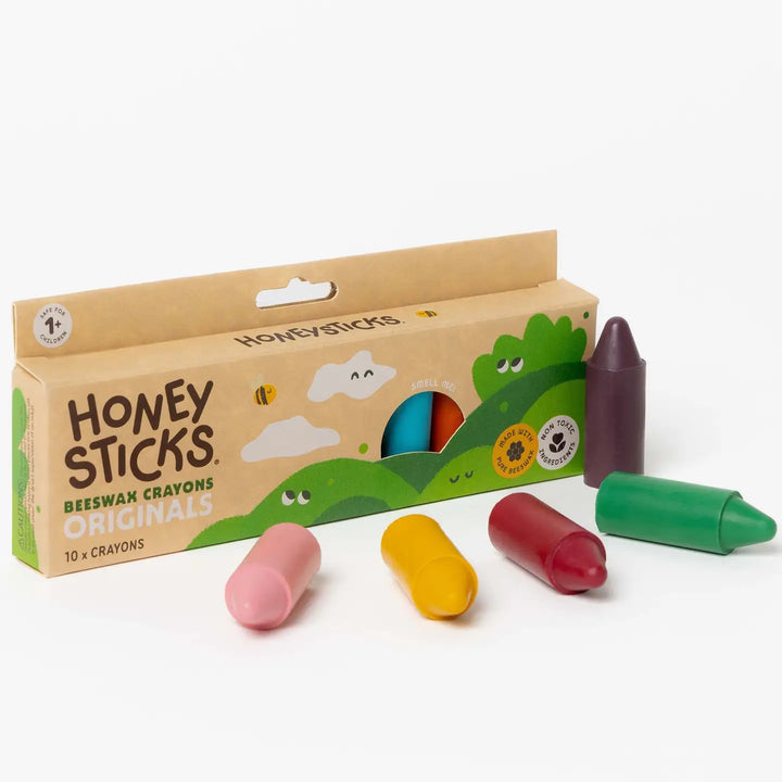 Honeysticks Beeswax Crayons Originals 10pk