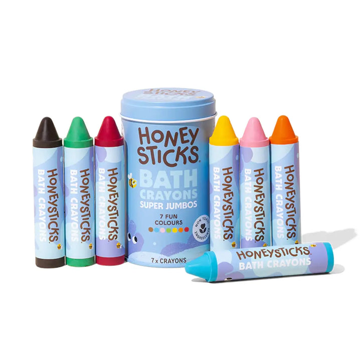 Honeysticks Super Jumbo Bath Crayon 7 Pack