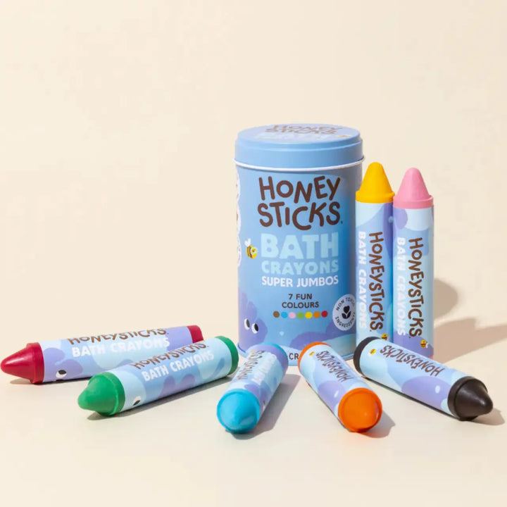 Honeysticks Super Jumbo Bath Crayon 7 Pack