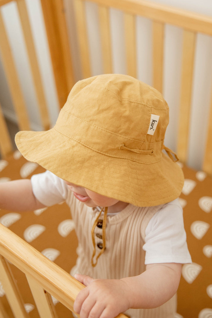 Kiin Cotton Sun Hat - Golden Tan