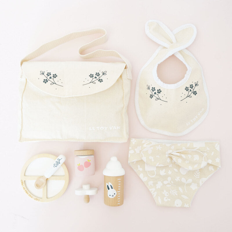 Le Toy Van Wooden Doll Nursing Care Set