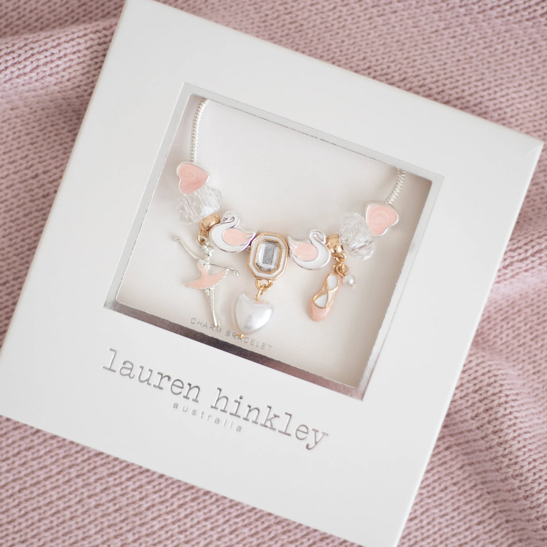 Lauren Hinkley Swan Lake Charm Bracelet