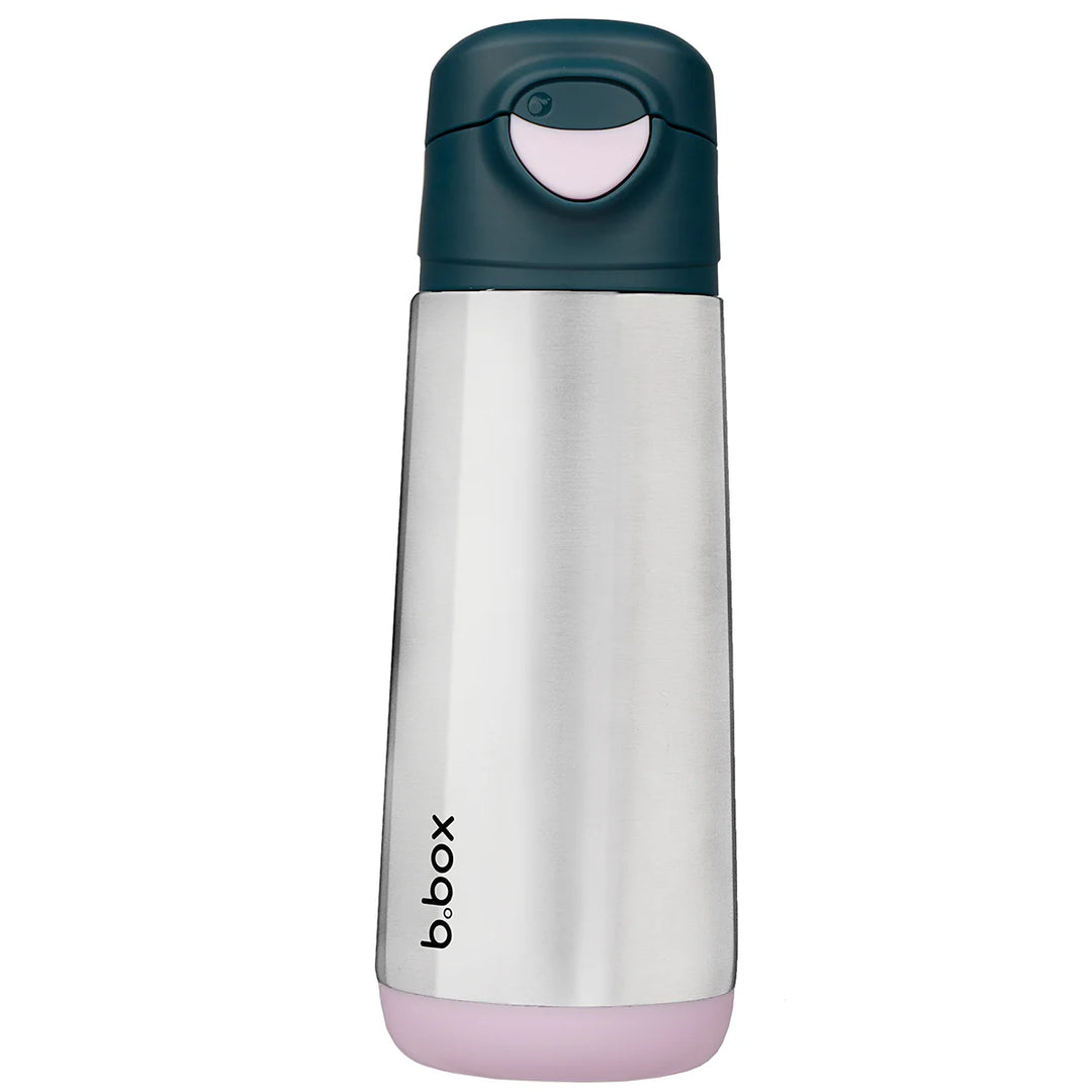 bbox Insulated Drink Bottle Sports Spout 500ml - Indigo Rose