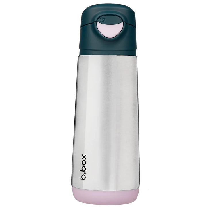bbox Insulated Drink Bottle Sports Spout 500ml - Indigo Rose