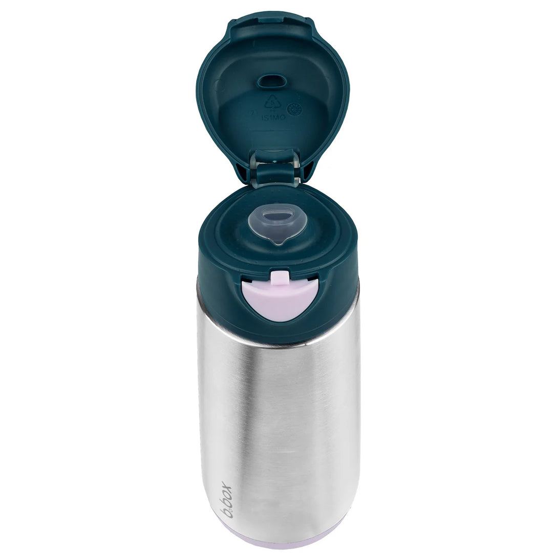 bbox Insulated Drink Bottle Sports Spout 500ml - Indigo Rose